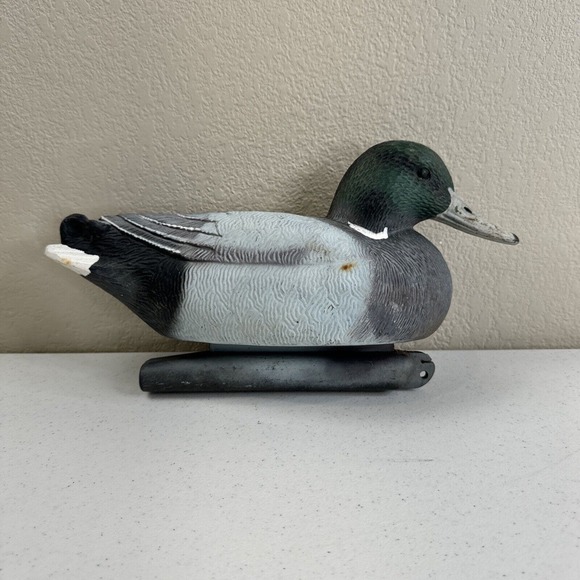 Game winner standard mallard Drake decoy vintage - Picture 5 of 11